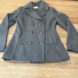 Merona Gray Wool Coat s/p